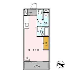 銭場第３コーポの物件間取画像